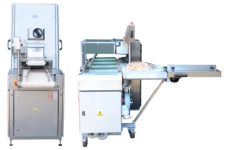 Bread slicing line